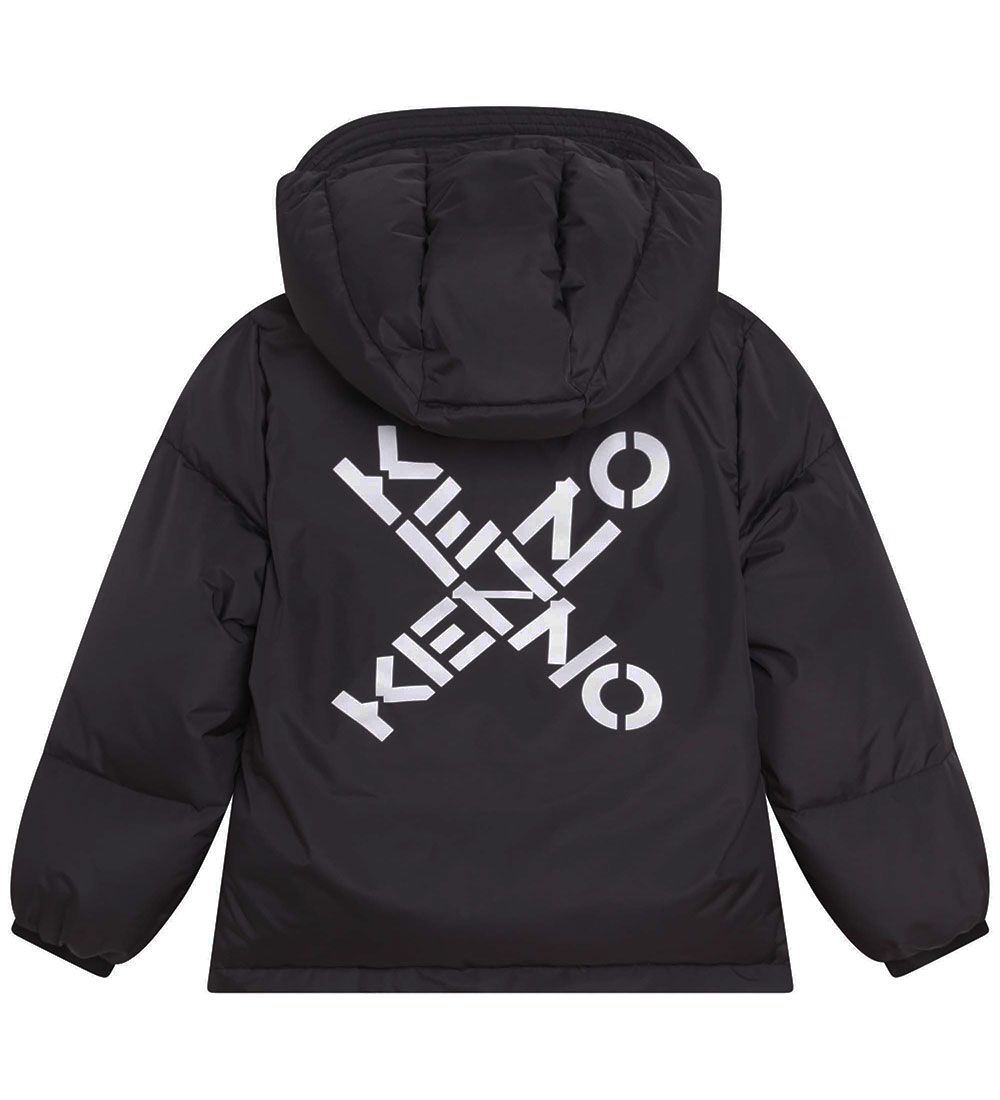 Kenzo Dunjakke - Sport - Koksgrå m. Hvid