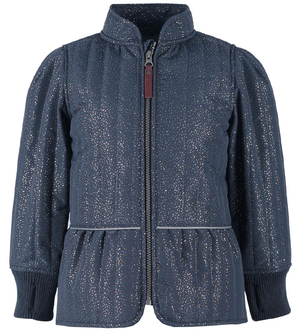 En Fant Termotøj m. Fleece - Parisian Night m. Guld