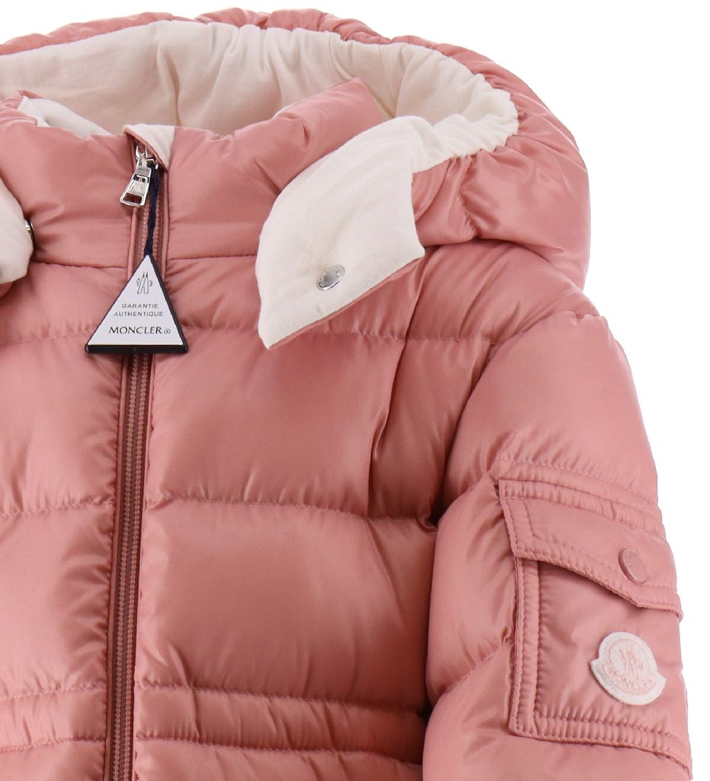 Moncler Dunjakke - Maire - Lys Rosa