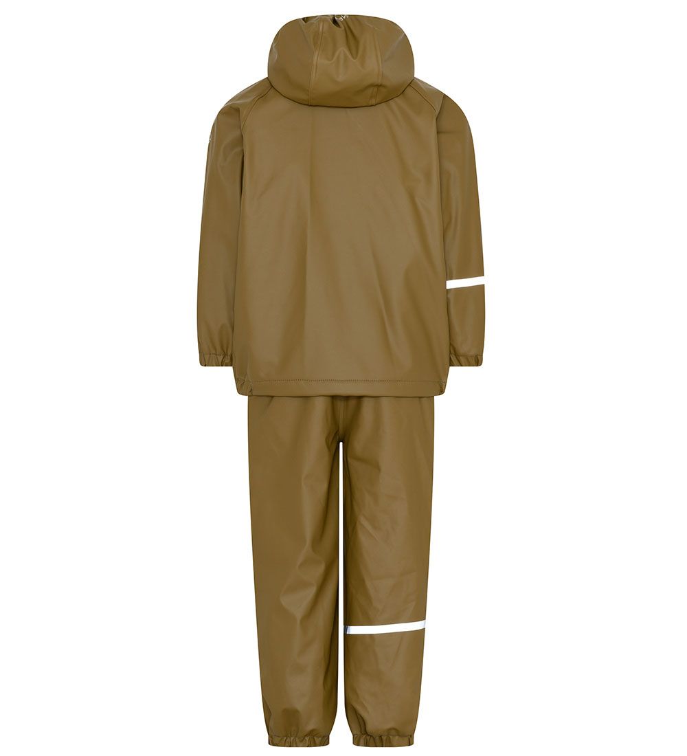 CeLaVi Regntøj m. Seler/Fleece - PU - Nutria