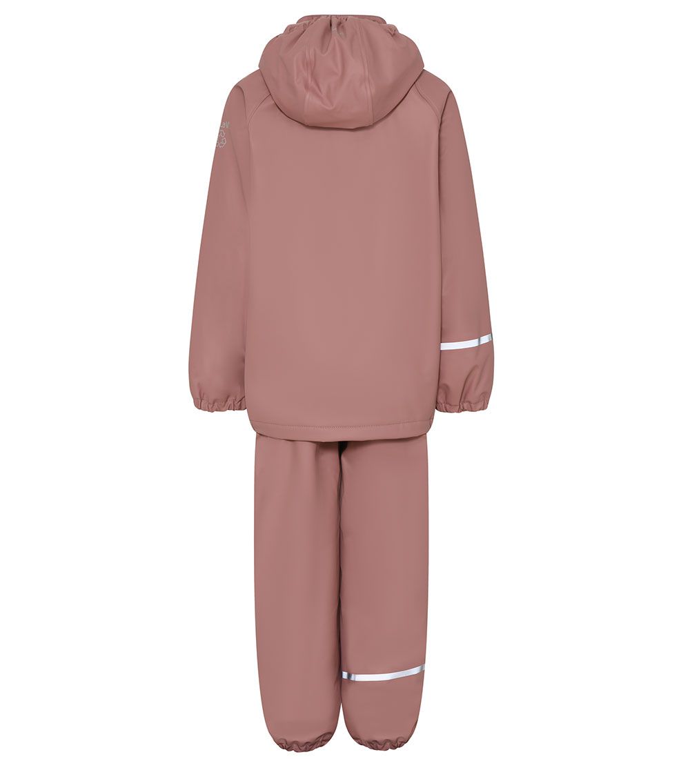 CeLaVi Regntøj m. Seler/Fleece - PU - Burlwood