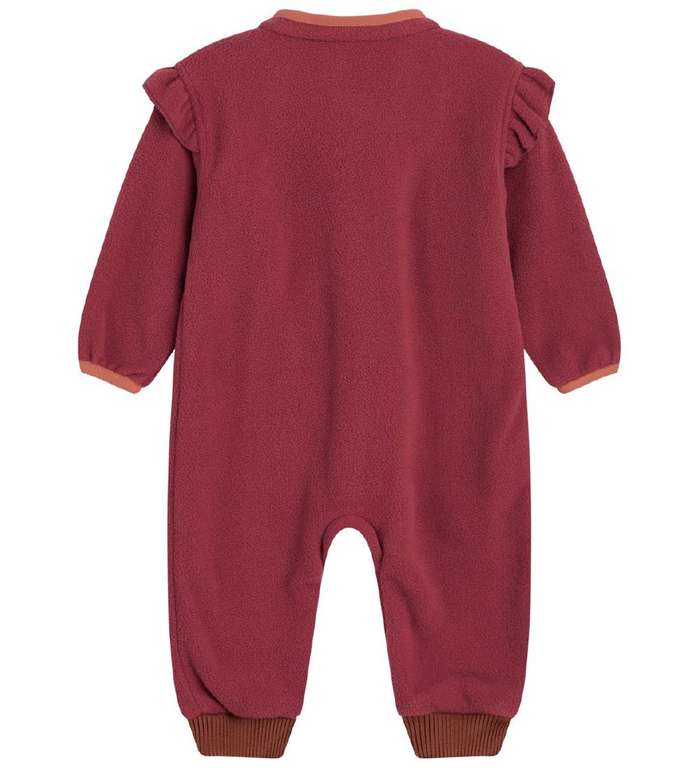 Noa Noa miniature Fleecedragt - Baby Aria - Ruby Wine