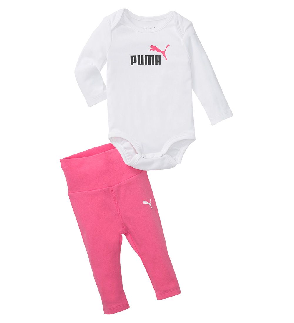 Puma Body m. Bukser - St - Minicats Newborn - Sunset Pink