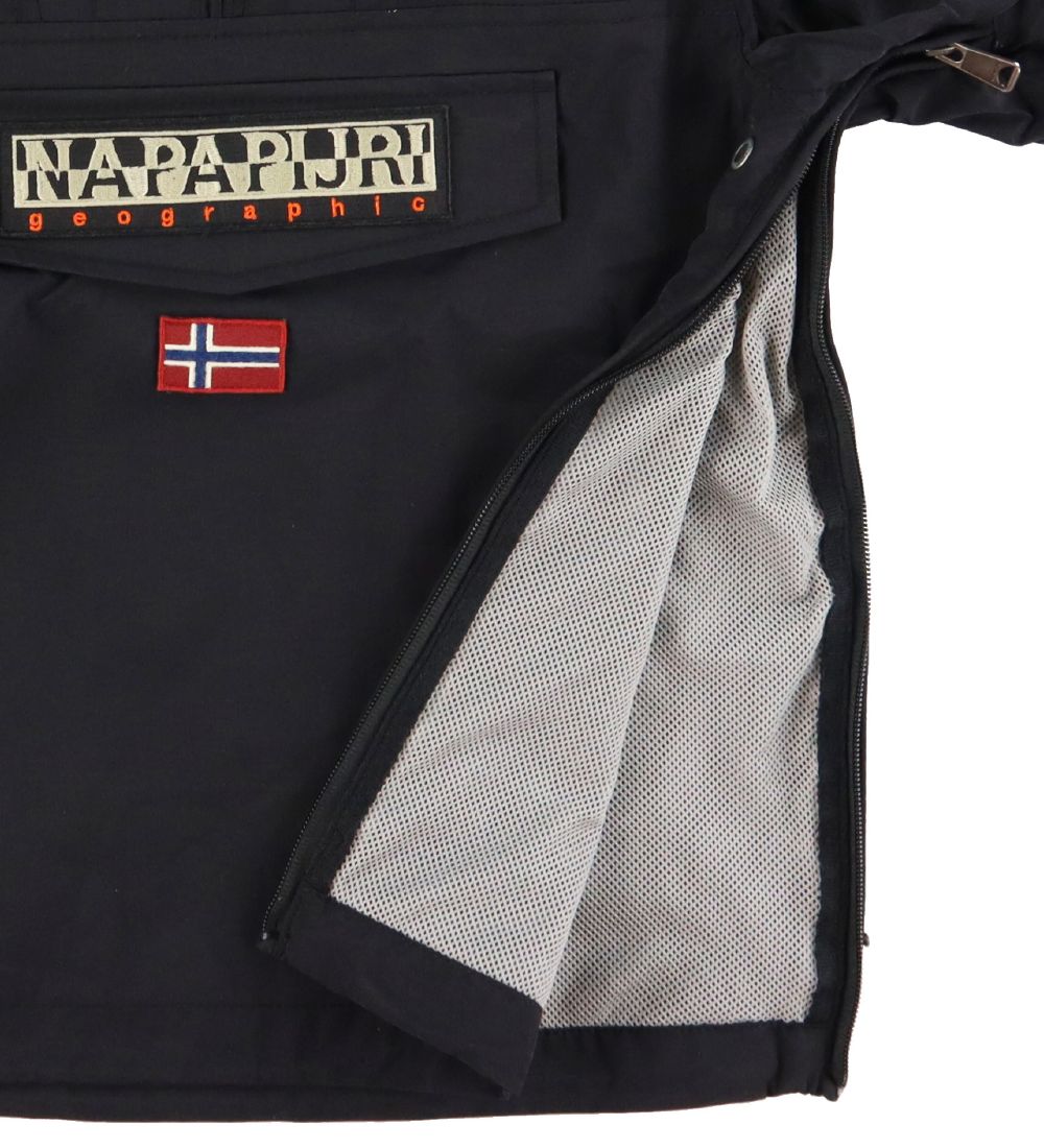 Napapijri Sommerjakke - Rainforest Anorak - Sort