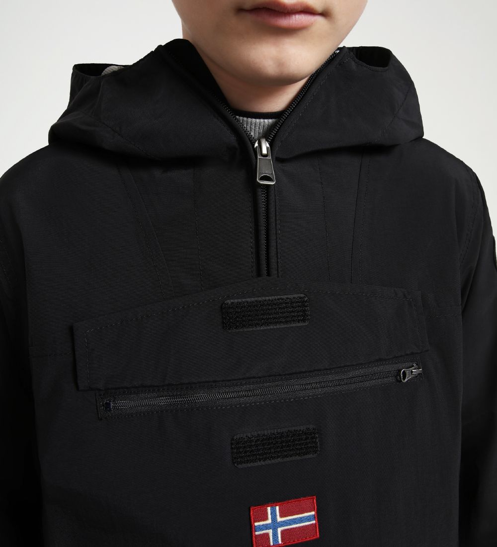 Napapijri Sommerjakke - Rainforest Anorak - Sort