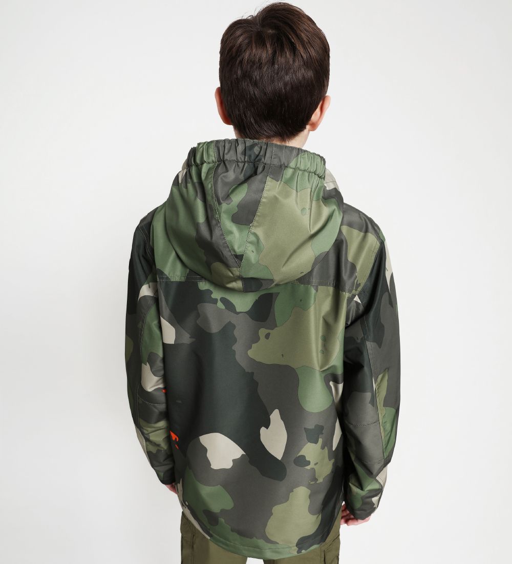 Napapijri Sommerjakke - Rainforest Anorak - Green Camo