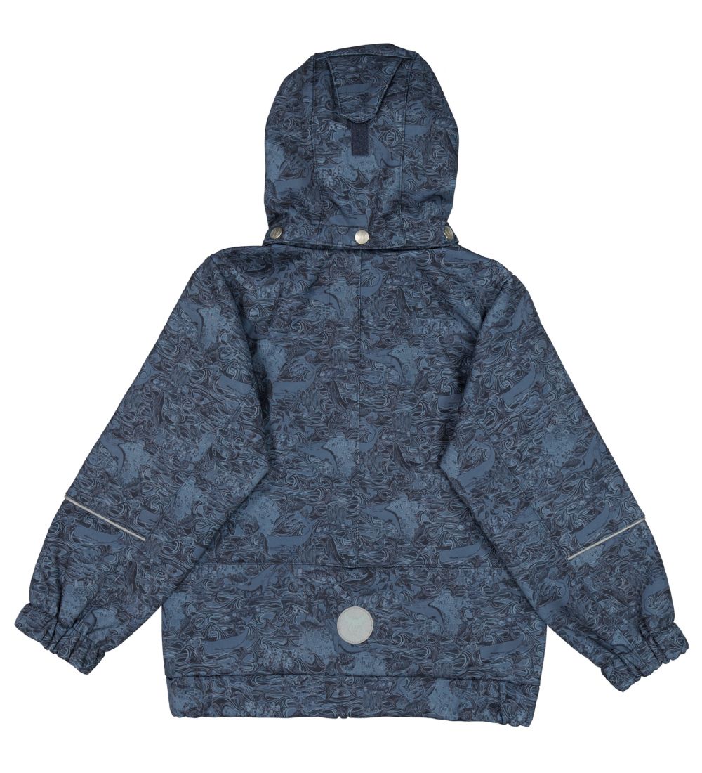 Wheat Softshelljakke m. Fleece - Henning - Navy Linoleum