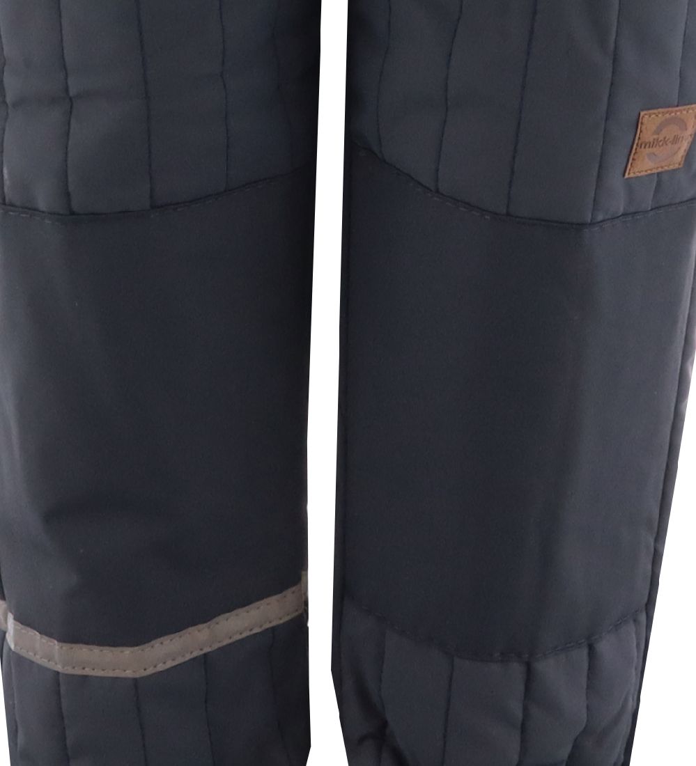 Mikk-Line Termobukser - Duvet - Coated - Blue Nights