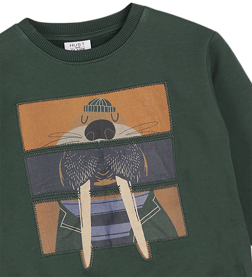 Hust and Claire Sweatshirt - Sejer - Avocado