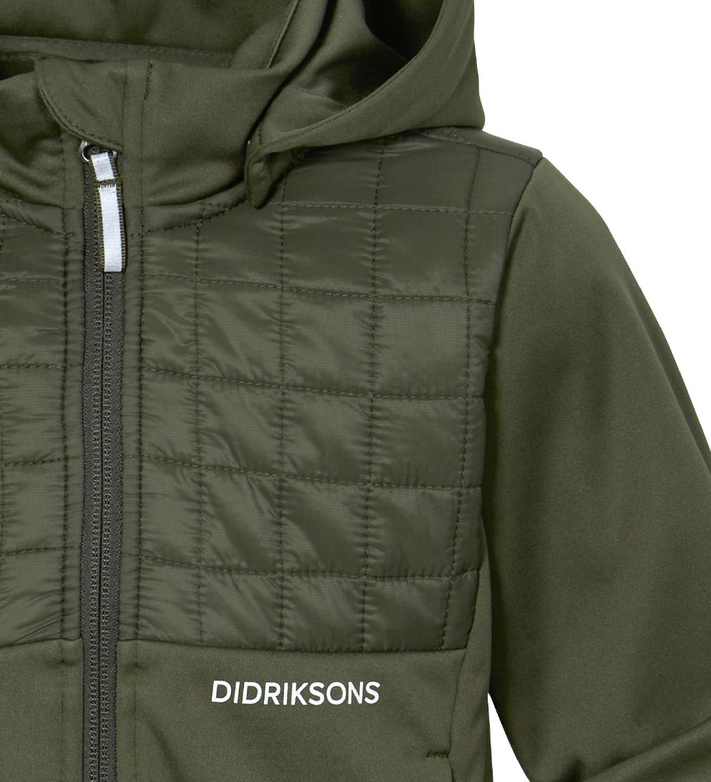 Didriksons Softshelljakke - Briska - Deep Green