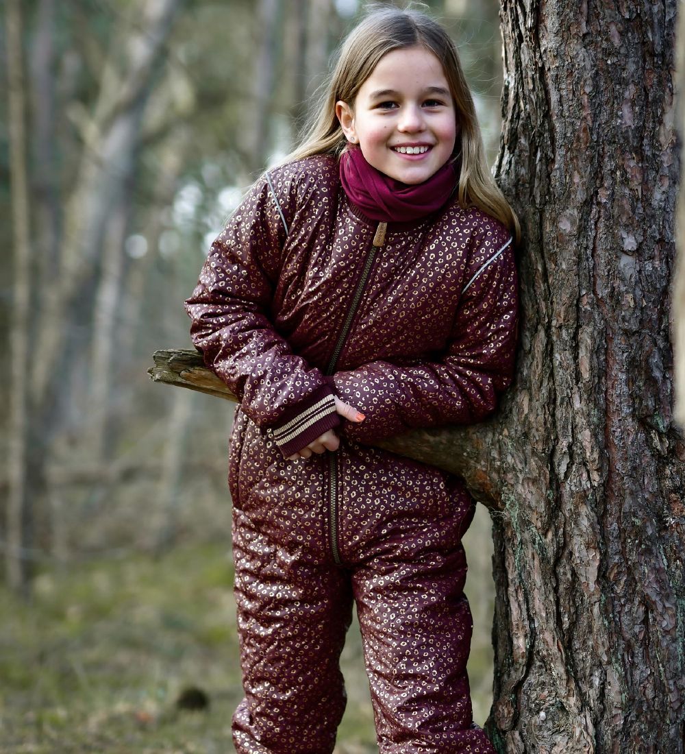 Mikk-Line Termodragt m. Fleece - Duvet - Coated - Decadent Choco