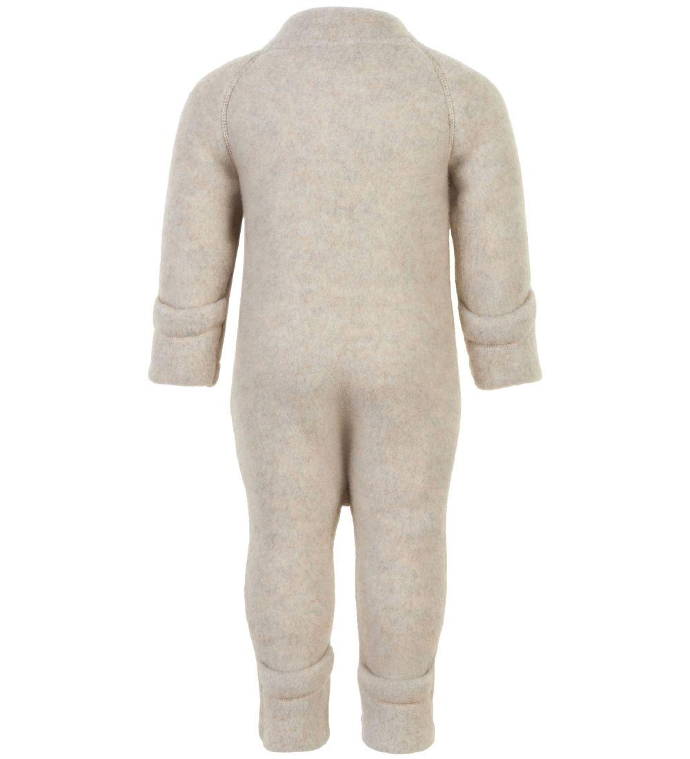 Mikk-Line Køredragt - Uld - Melange Offwhite