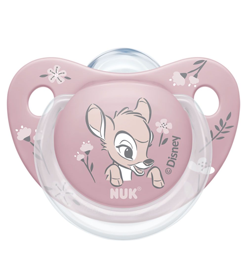 Nuk Sutter - 2 Pak - Silikone - Bambi