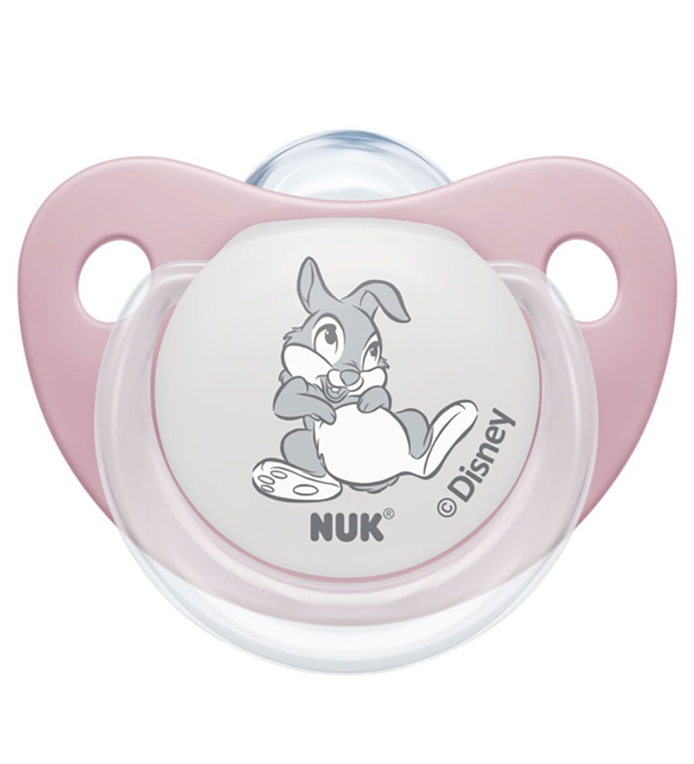 Nuk Sutter - 2 Pak - Silikone - Bambi