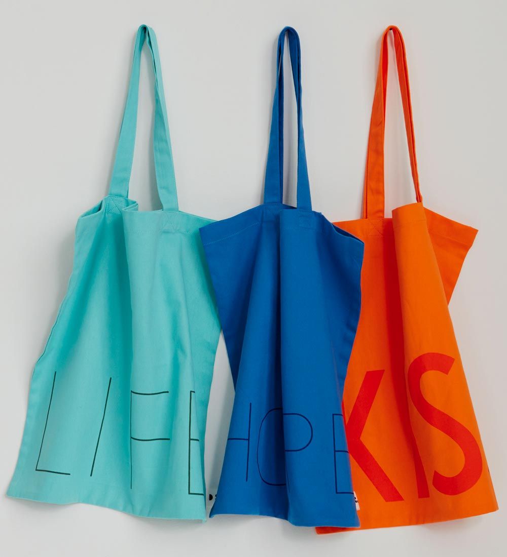 Design Letters Shopper - Hope - Blå