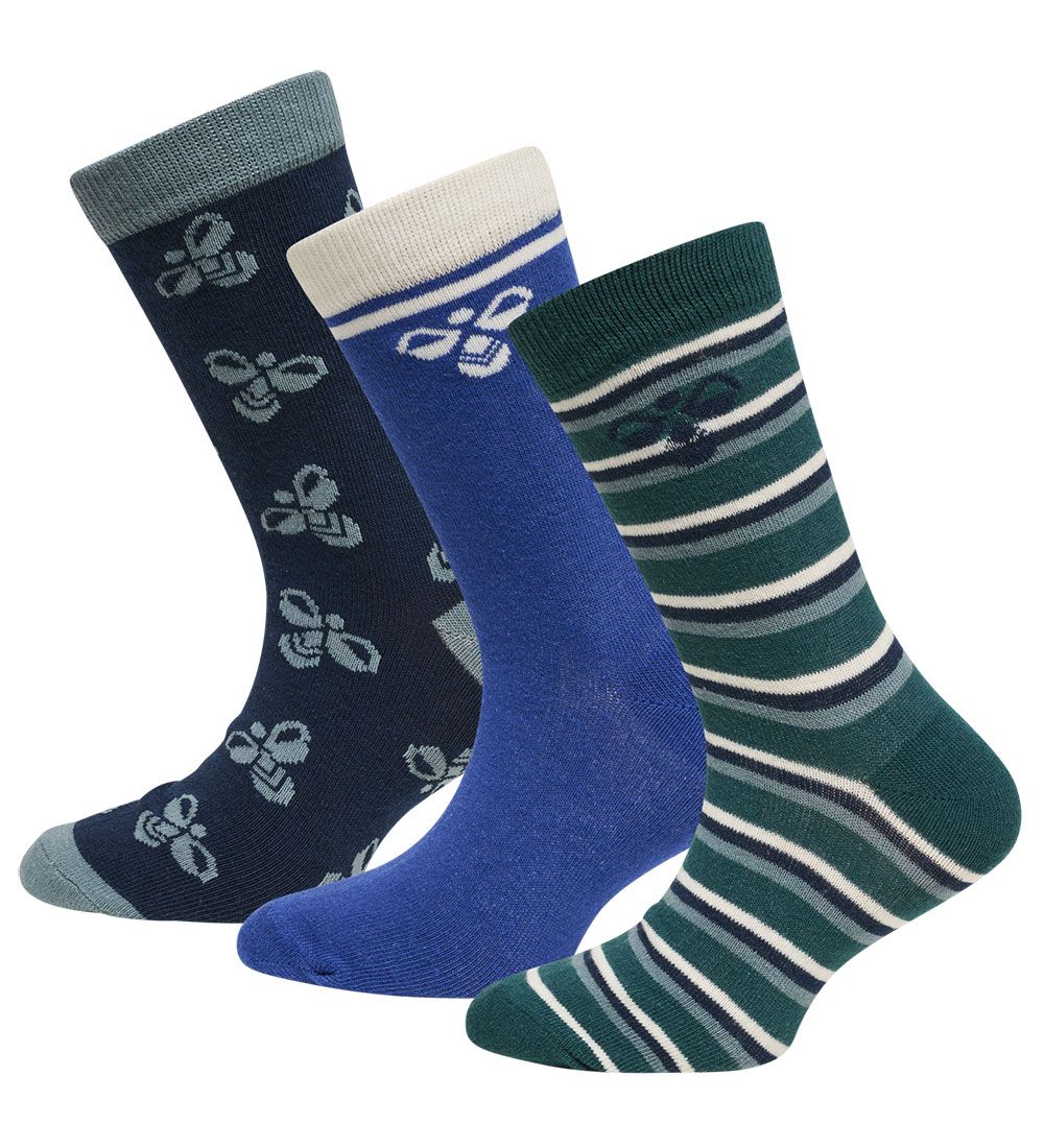 Hummel Strømper - 3-pak - hmlAlfie - Deep Teal
