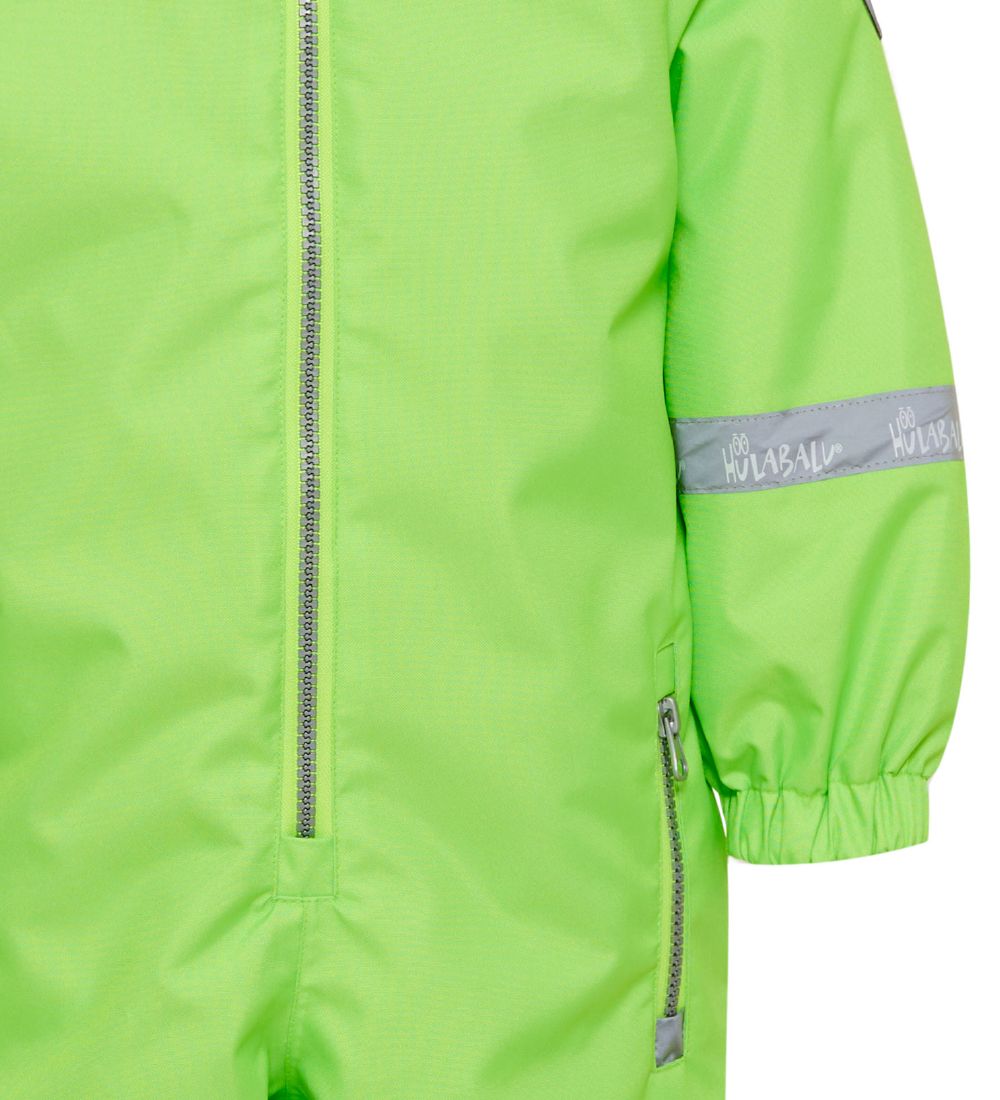 Hulabalu Flyverdragt - Happy Snowsuit - Green Gecko