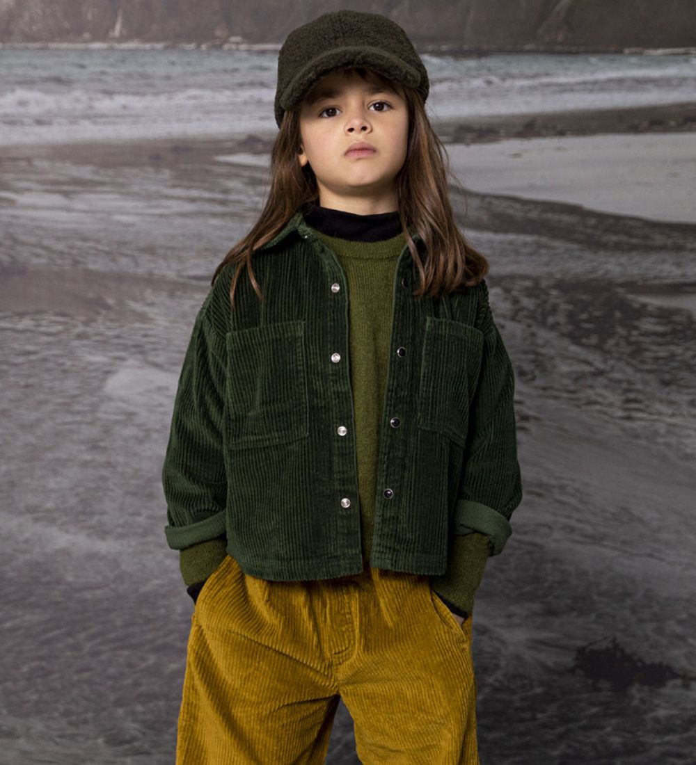 Finger In The Nose Skjorte - Fløjl - Magali - New Khaki Cord