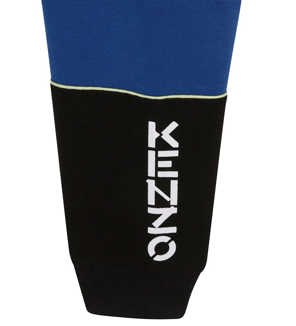 Kenzo Sweatpants - Exclusive Edition - Gråmeleret m. Sort/Blå