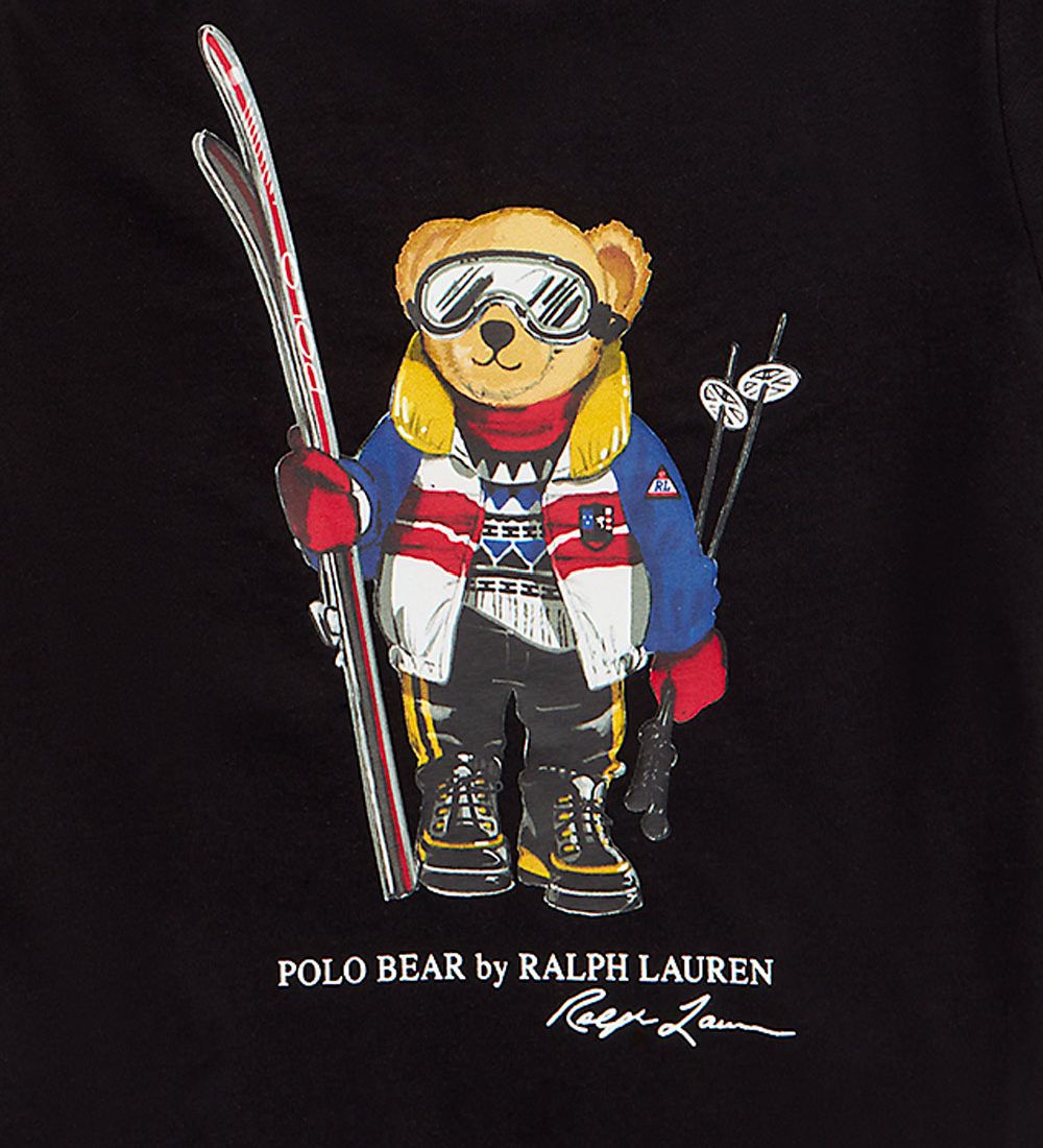 Polo Ralph Lauren T-shirt - Classics IV - Sort m. Bamse