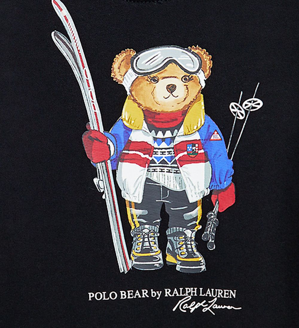 Polo Ralph Lauren Sweatshirt - Sort m. Bamse
