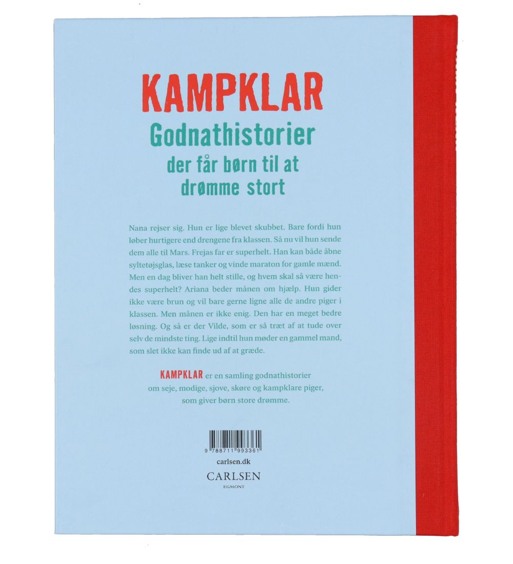 Forlaget Carlsen Bog - Kampklar - Godnathistorier - Dansk