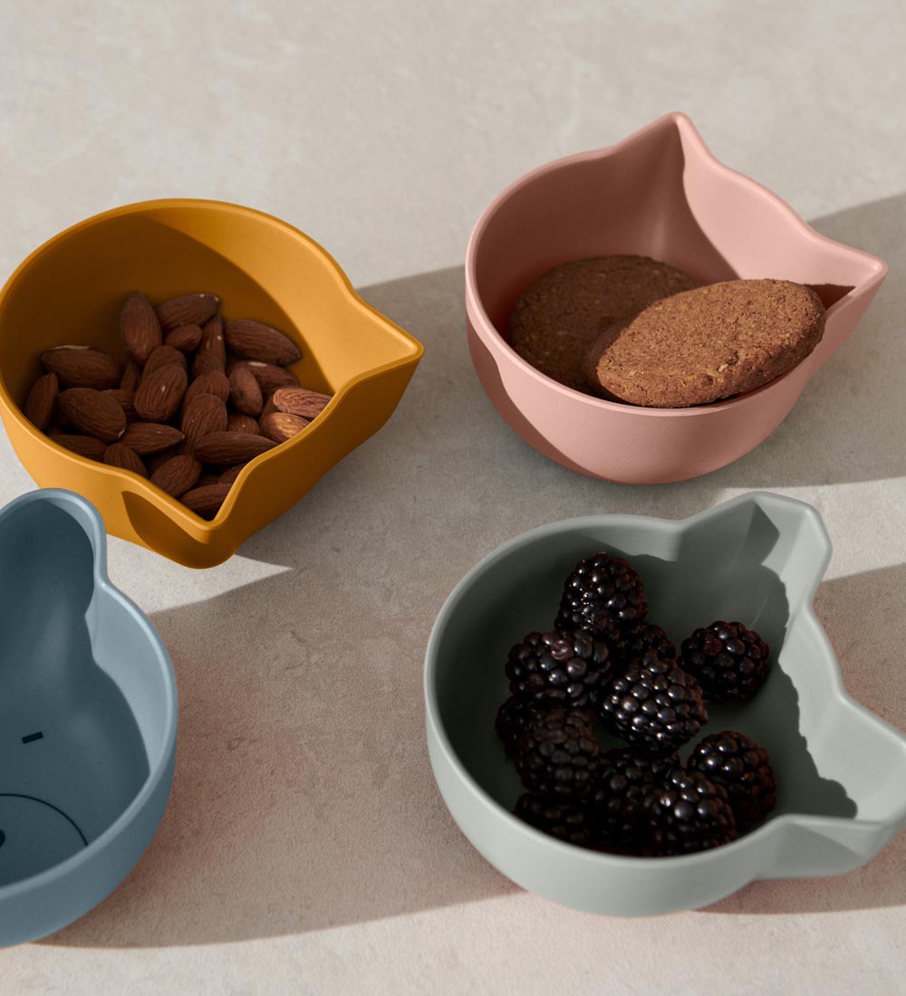 Liewood Spisesæt - Joana - 4 Dele - Cat Rose Blush