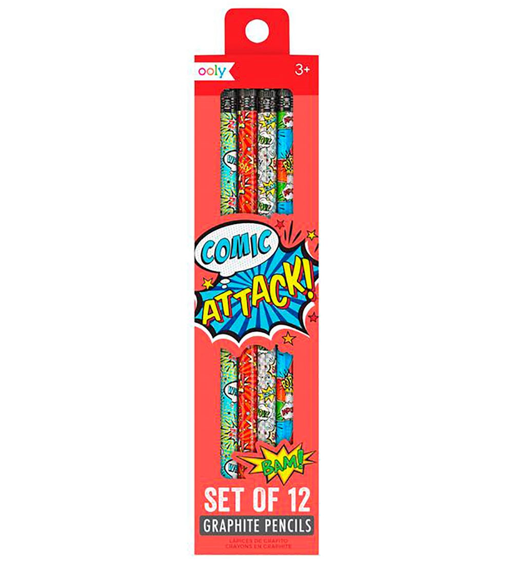 Ooly Skolesæt - Comic Attack - Happy Pack