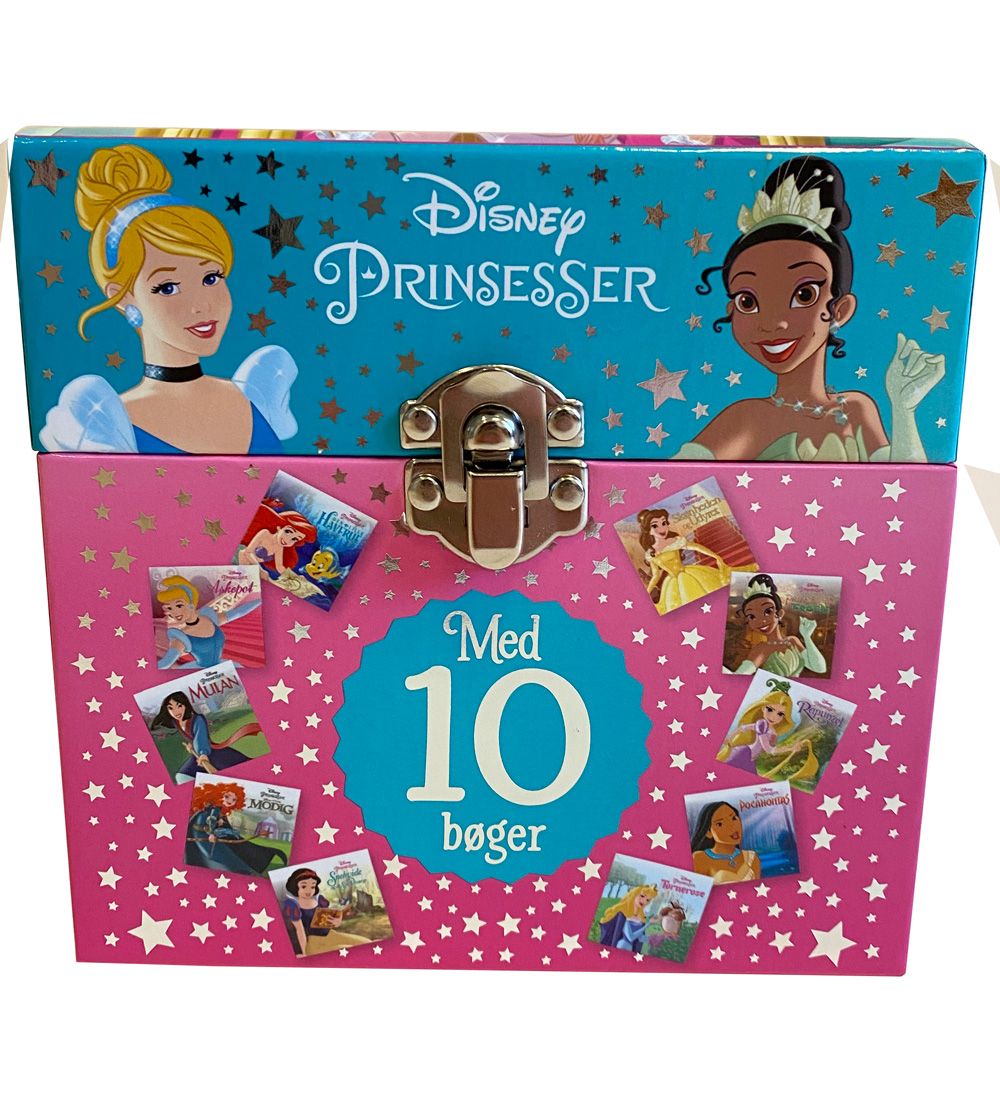 Karrusel Forlag Boks m. 10 Bøger - Disney Prinsesser - Mit Lille
