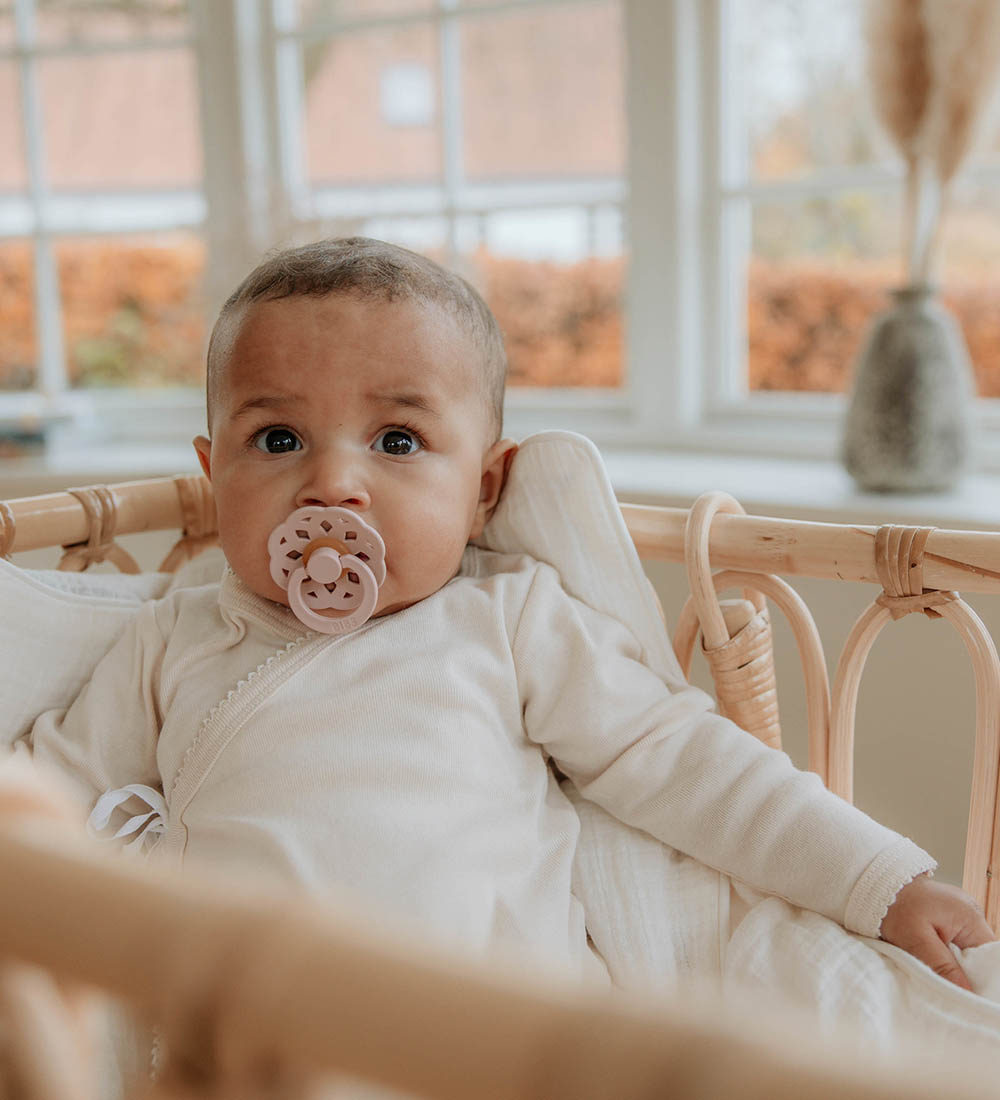BIBS Boheme Sutter - 2-pak - Str. 1 - Rund - Cloud/Blush
