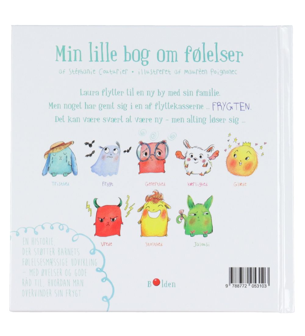 Forlaget Bolden Bog - Min Lille Bog Om Følelser: Frygt - Dansk