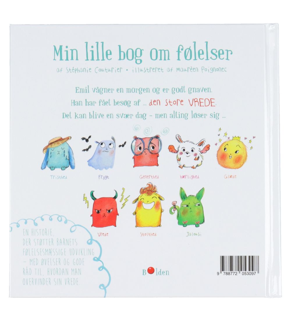 Forlaget Bolden Bog - Min Lille Bog Om Følelser: Vrede - Dansk