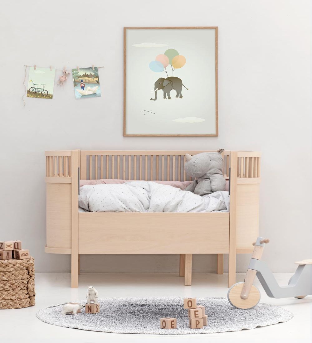 Vissevasse Plakat - 50x70 - Flying Elephant