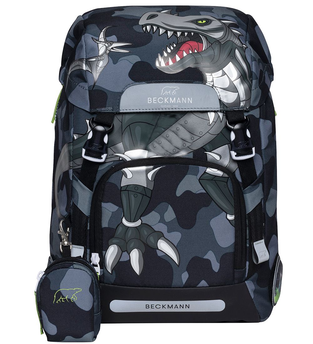 Beckmann Skoletaskesæt - Classic - Camo Rex