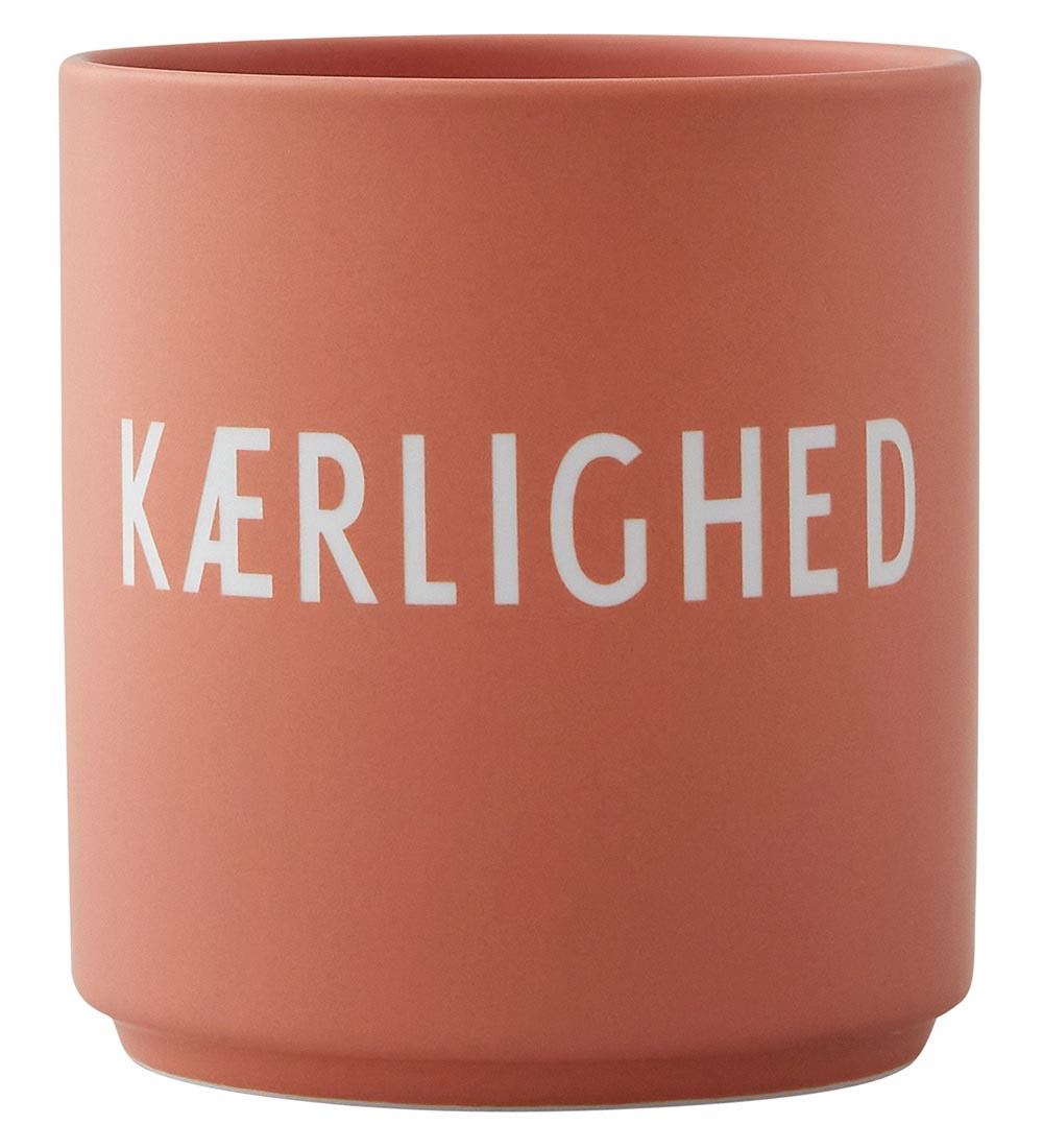 Design Letters Kop - Krlighed - Favourite - Peach