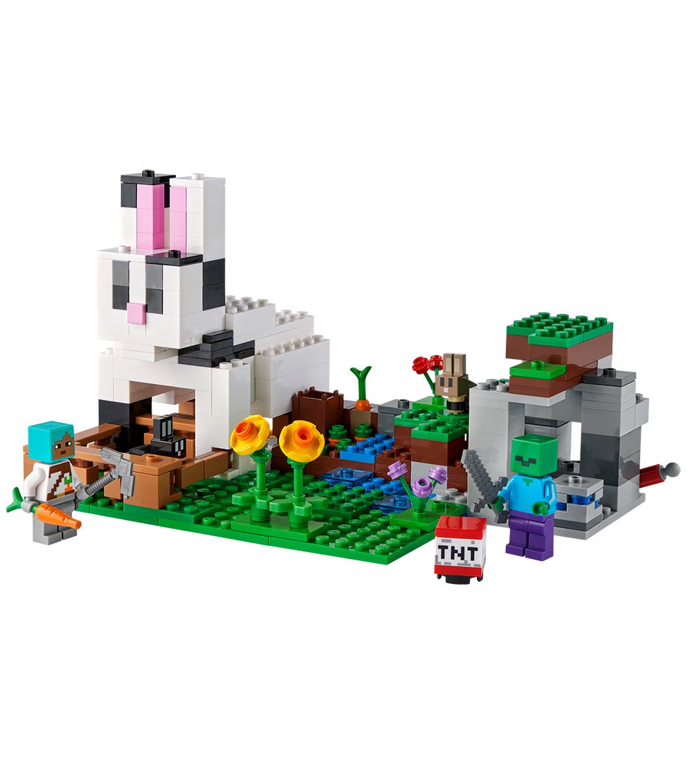 LEGO® Minecraft - Kaningården 21181 - 340 Dele