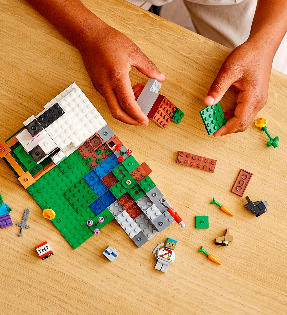LEGO® Minecraft - Kaningården 21181 - 340 Dele