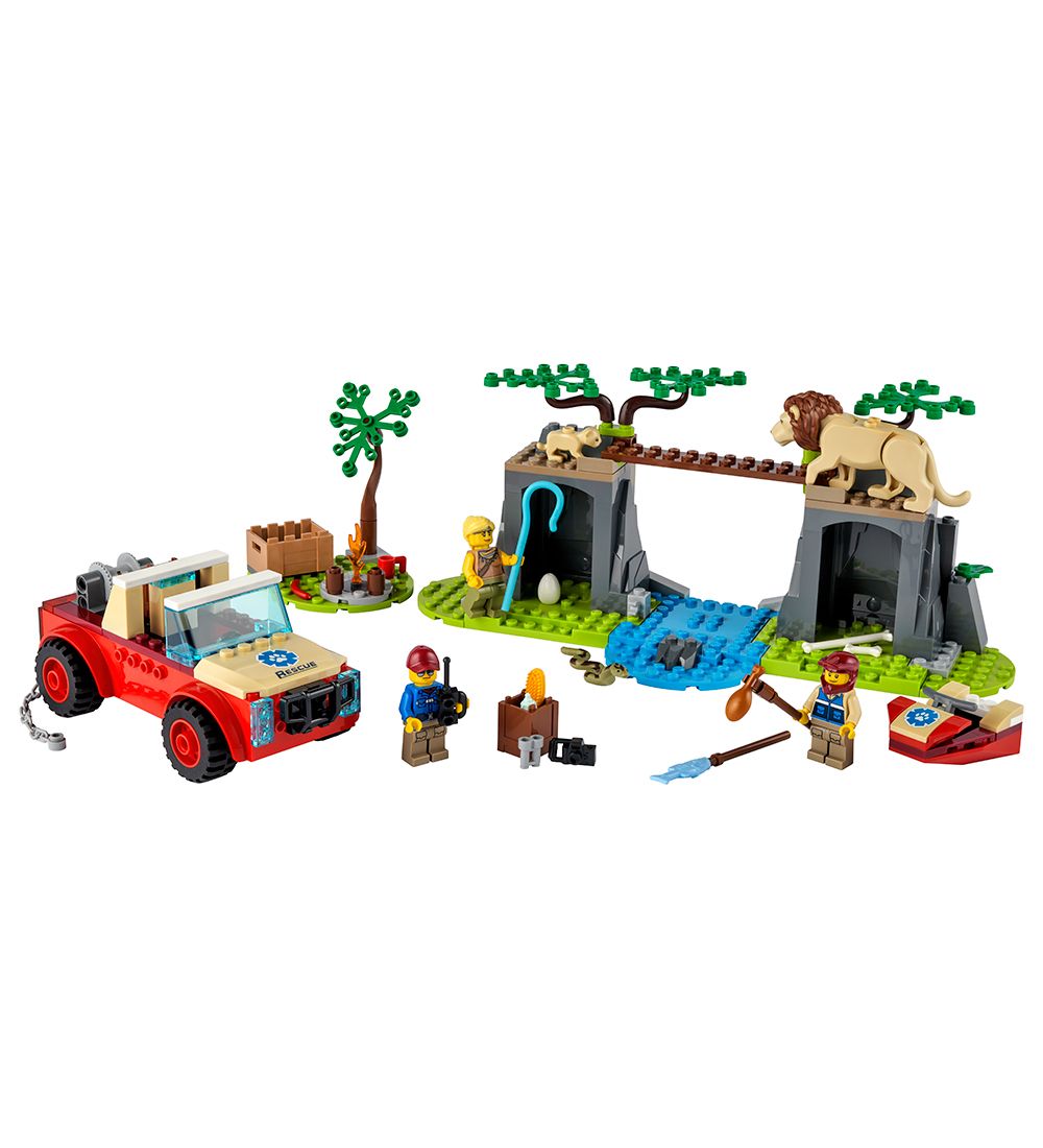LEGO City - Vildtrednings-offroader 60301 - 157 Dele