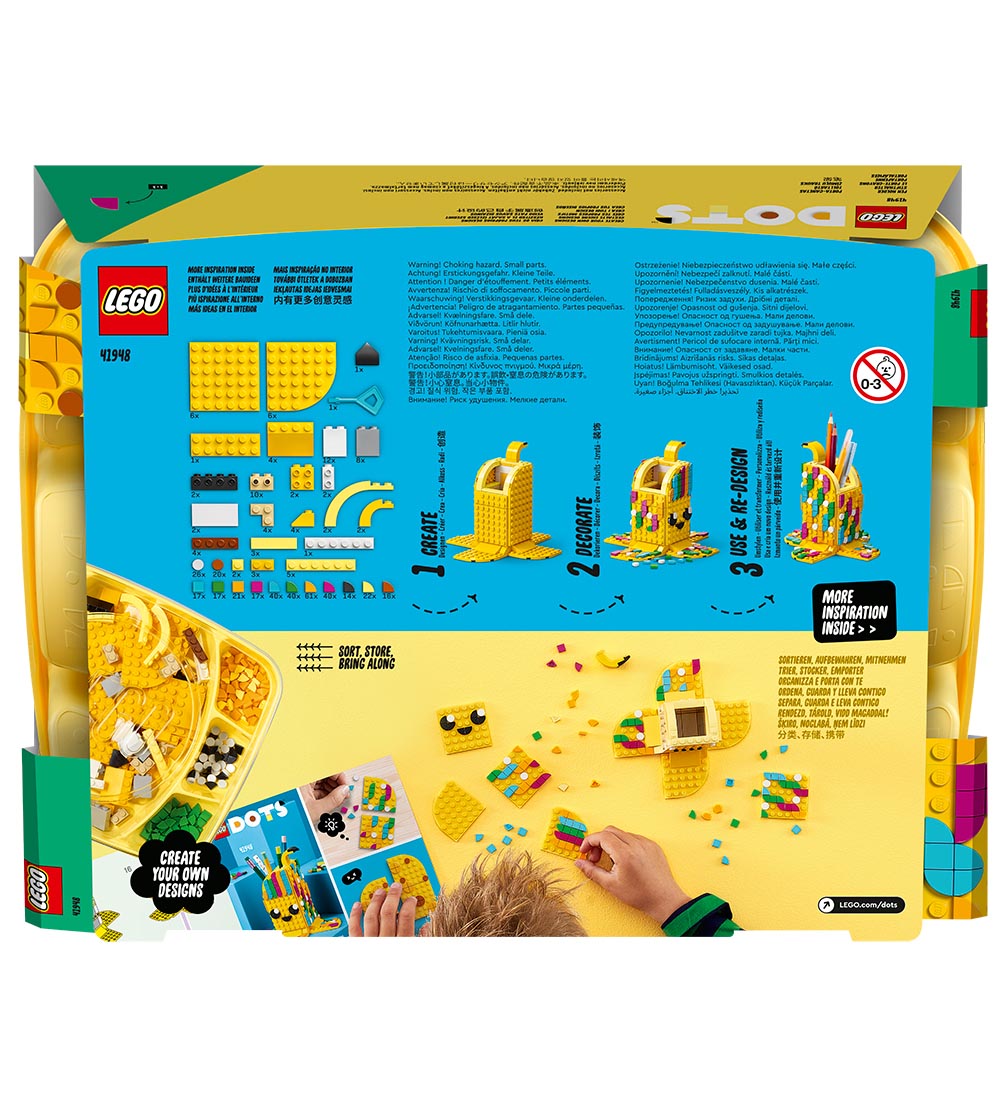 LEGO DOTS - Sd Banan - Penneholder 41948 - 438 Dele