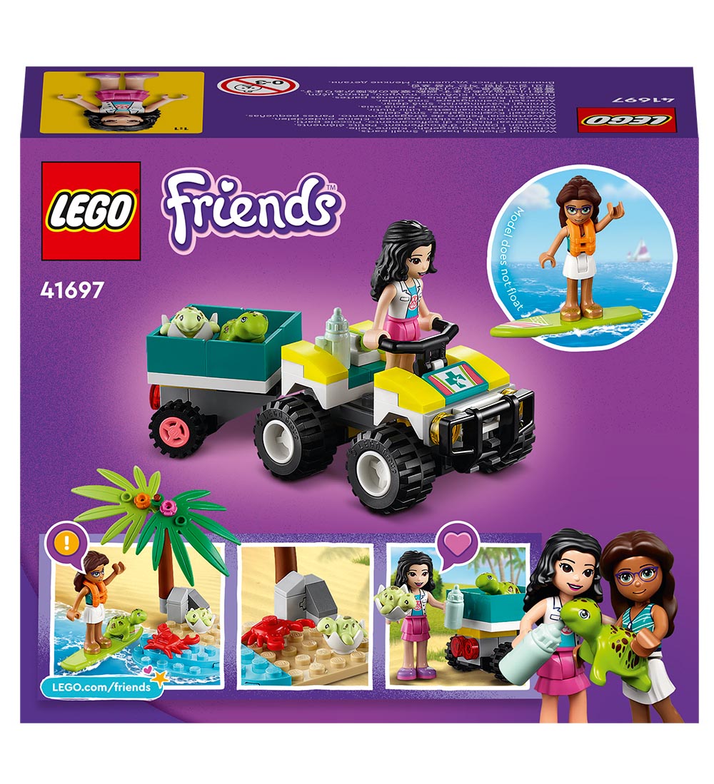 LEGO Friends - Skildpadde-redningskretj 41697 - 90 Dele