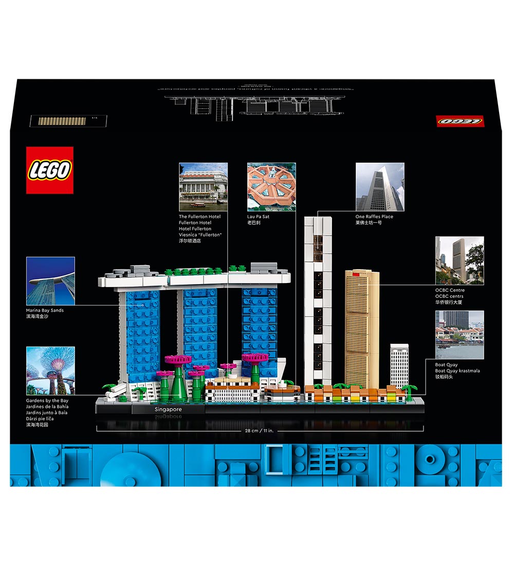 LEGO® Architecture - Singapore 21057 - 827 Dele