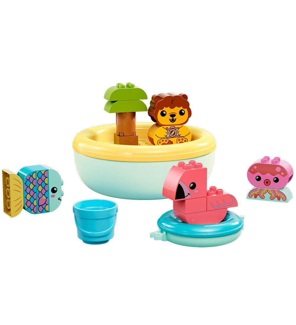 LEGO® DUPLO - Sjov I Badet: Flydende Dyreø 10966 - 20 Dele