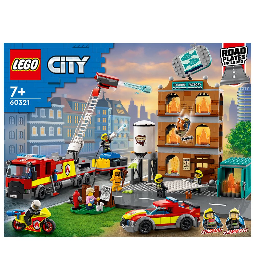 LEGO® City - Brandkorps 60321 - 766 Dele