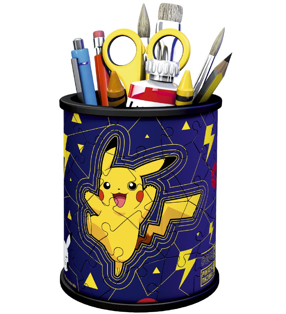 Ravensburger 3D Puslespil - 54 Brikker - Pokémon Pencil Cup