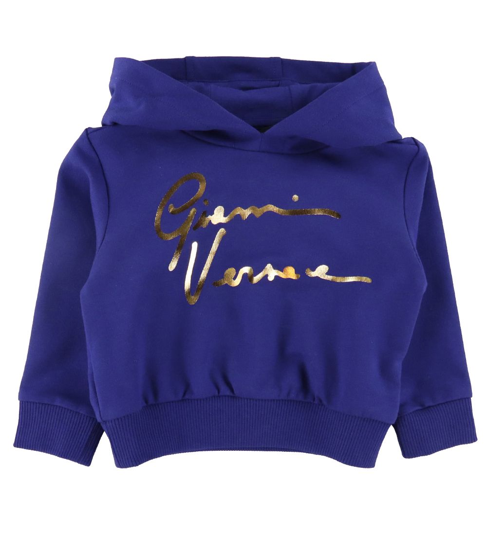 Versace Sweatsæt - Blå m. Guldprint