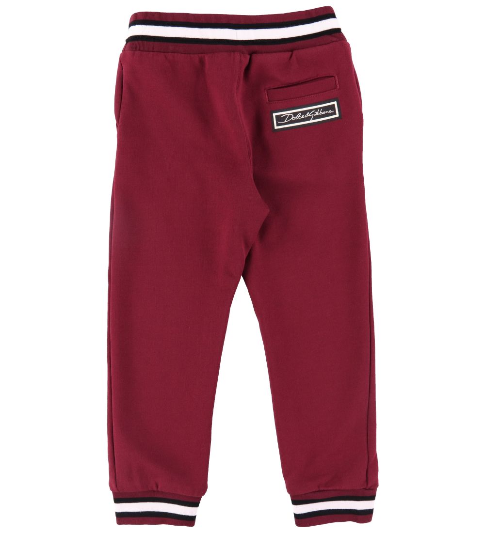 Dolce & Gabbana Sweatpants - Bordeaux