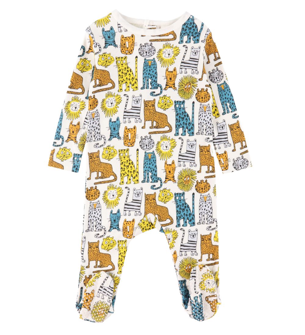 Stella McCartney Kids Gaveæske - 4 Dele - Hvid med Kattedyr