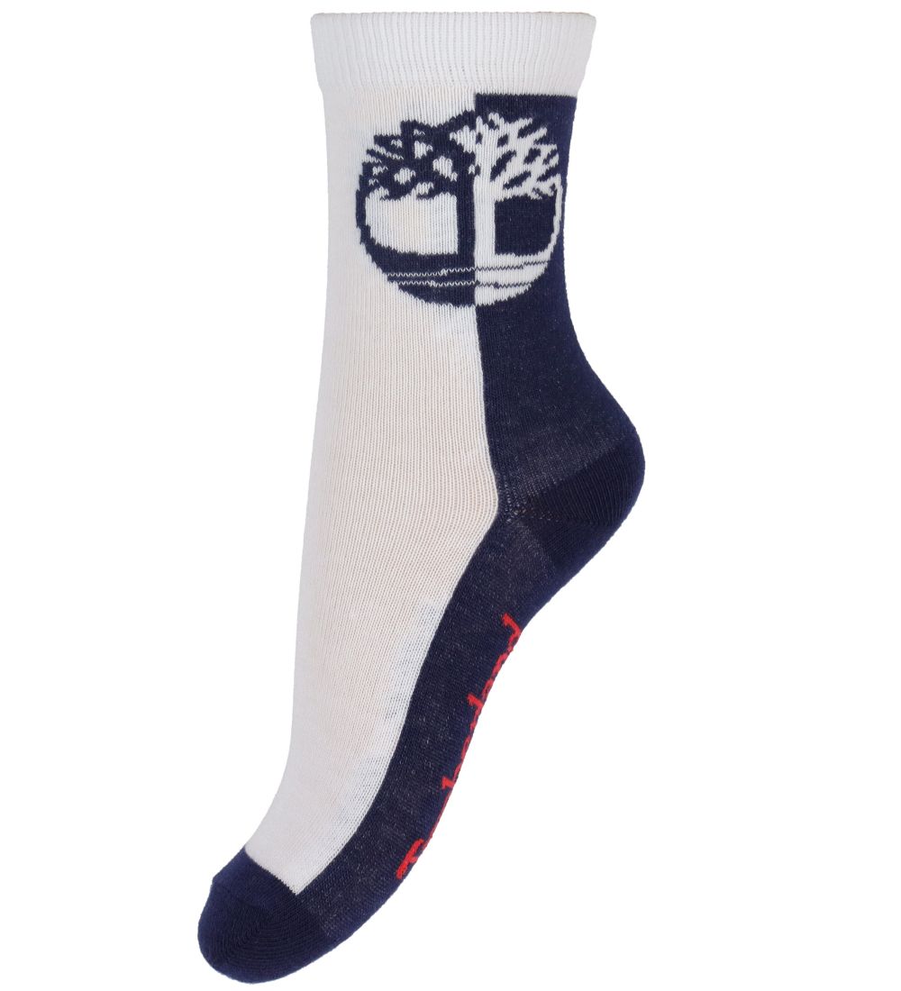 Timberland Strømper - 2-pak - Ambicityhope - Navy/Hvid