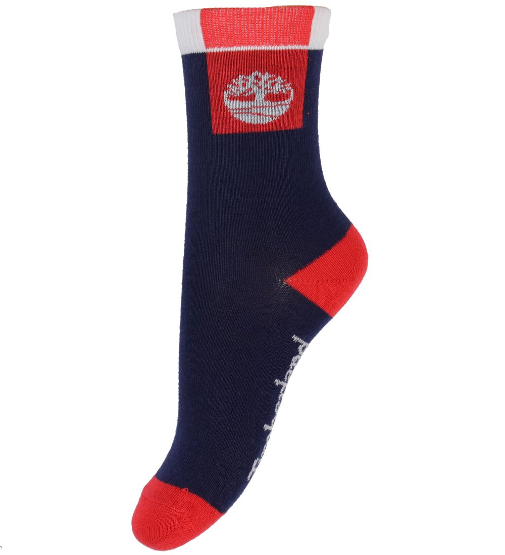 Timberland Strømper - 2-pak - Ambicityhope - Navy/Hvid