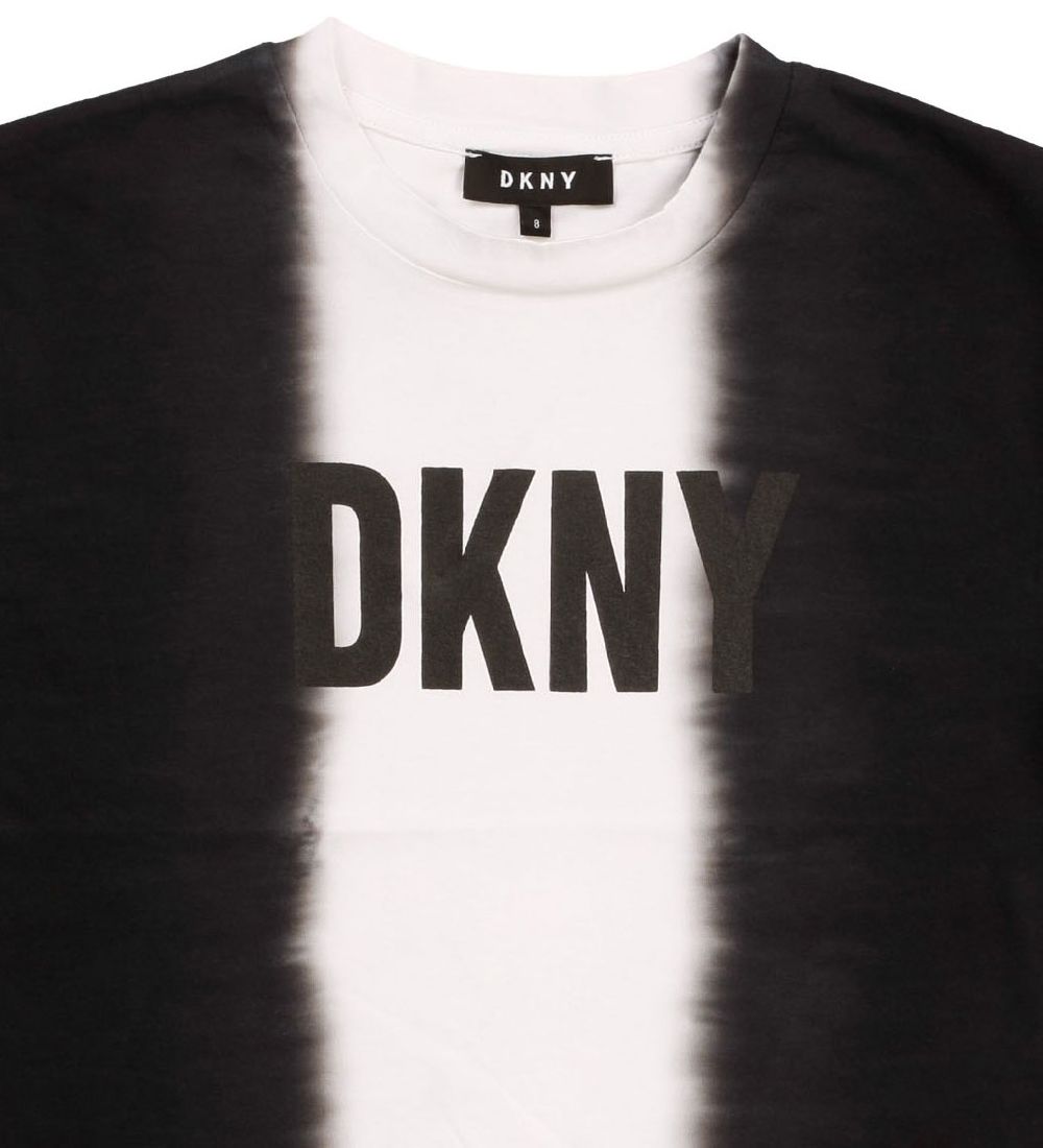 DKNY T-shirt - Sort m. Hvid